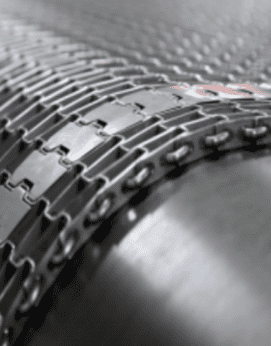 Efficient steam cleaning for metal conveyor belt and all other types of conveyor belts