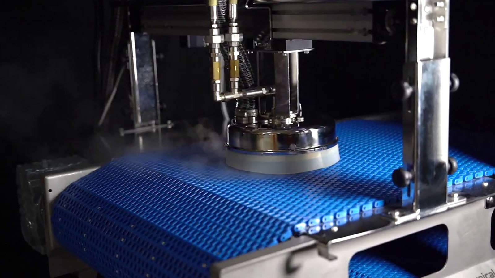 Automated Conveyor Belt Cleaning Linear X Drive system