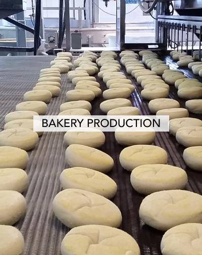 Steam cleaning solution for bakery conveyor belts, ensuring thorough and hygienic maintenance by removing dough, grease, and other contaminants