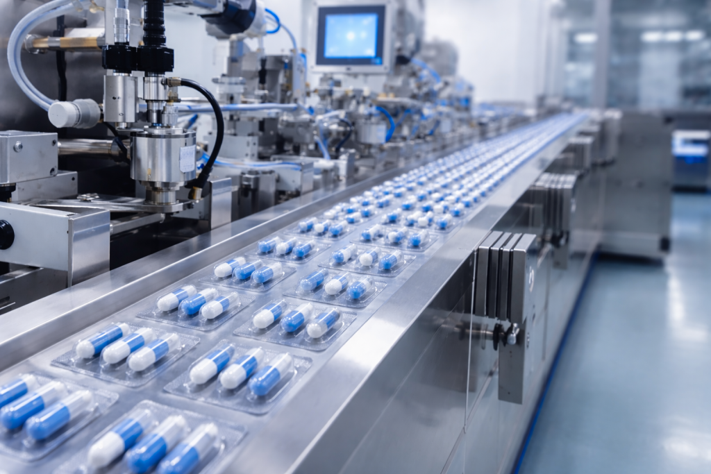 How automatic conveyor cleaning systems enhance pharmaceutical manufacturing operational efficiency