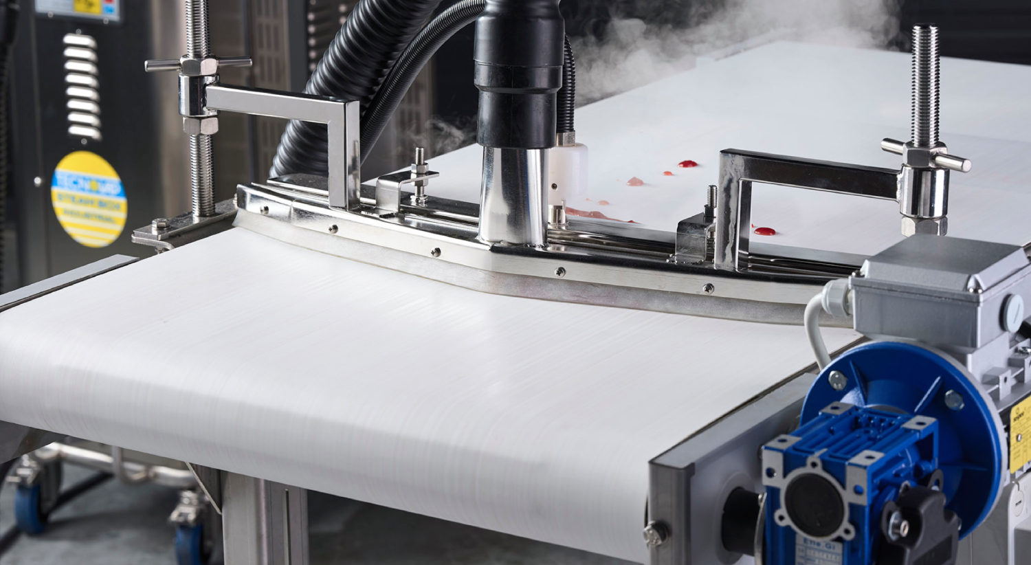Consistently clean conveyors help prevent contamination in regulated industries.