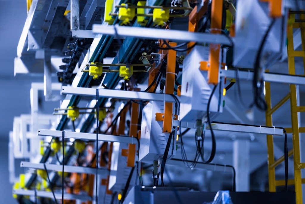 Photo Industrial conveyor