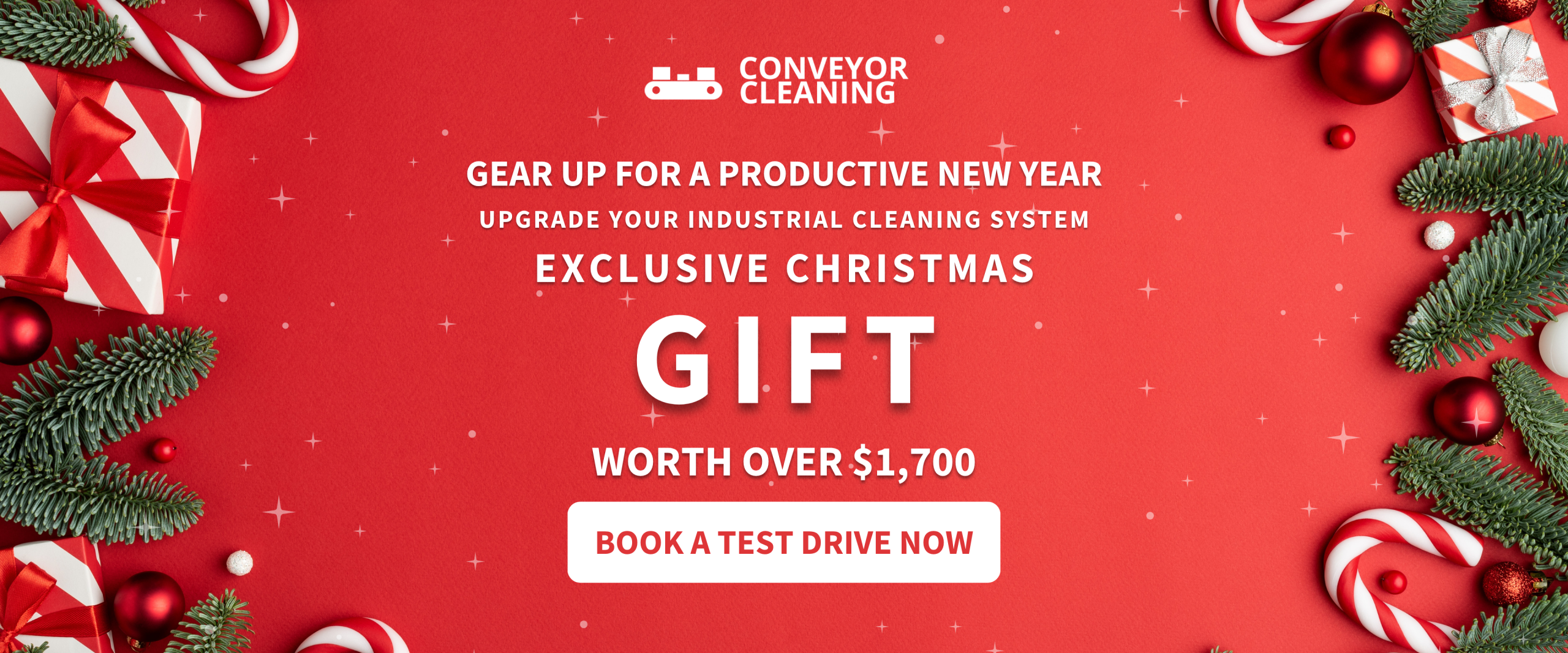 Gear Up for a Productive New Year with Christmas gift for purchase of industrial cleaning machine